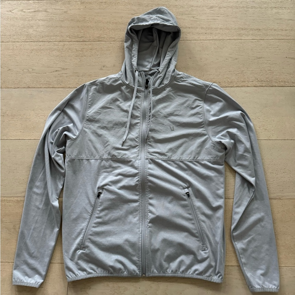 NWOT VUORI Mens Grey Sunday Element Track Jacket - Picture 9 of 12